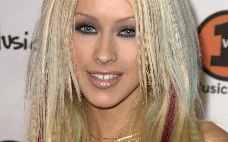 Christina Aguilera makeup 2000