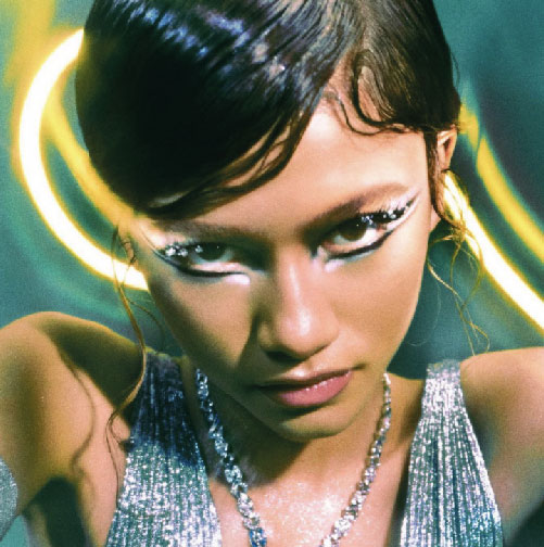 delineado grafico zendaya