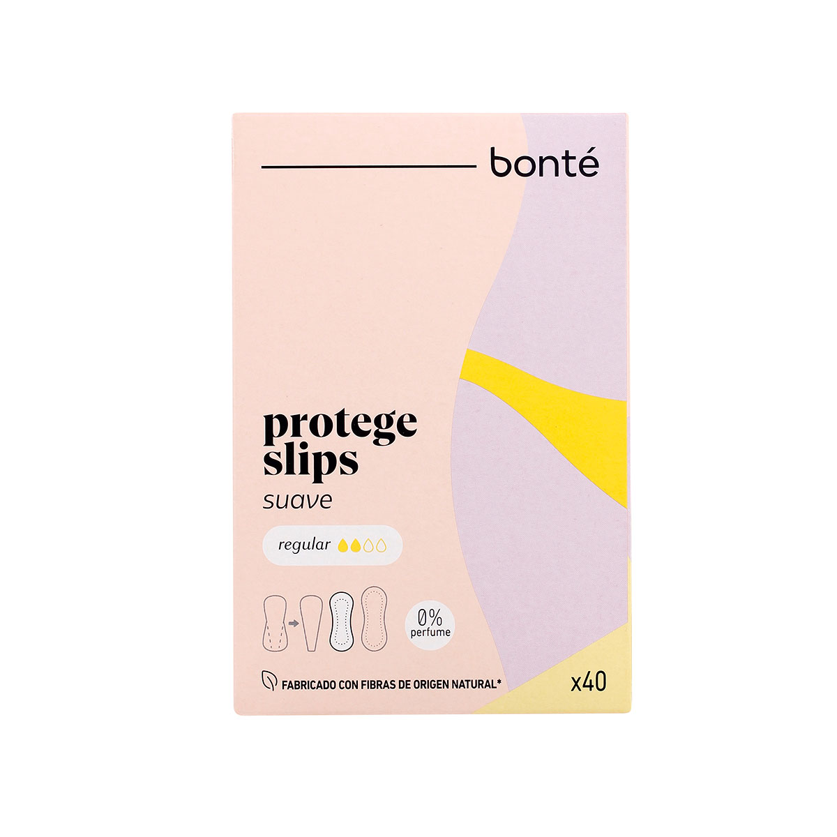 Protegeslip Normal Suave Bonté 40 Uds